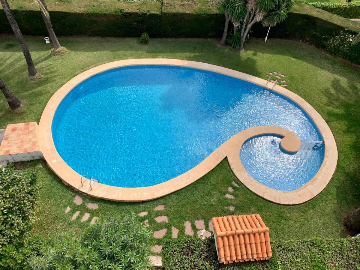 Апартаменты Arenal Sea View Хавеа Экстерьер фото